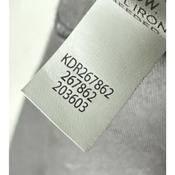 J.Jill Pure Jill Easy Knit Two Pocket Dress Size XS Gray Floral Cotton Pockets - Picture 7 of 10